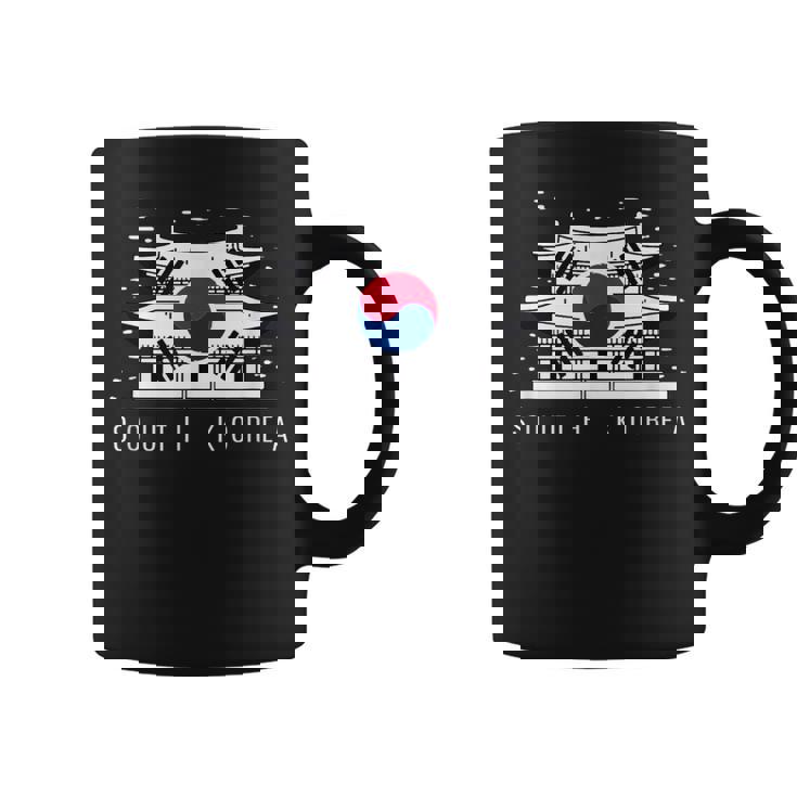 愛国的な韓国国旗ジャージーtシャツ 韓国製 コーヒーマグ