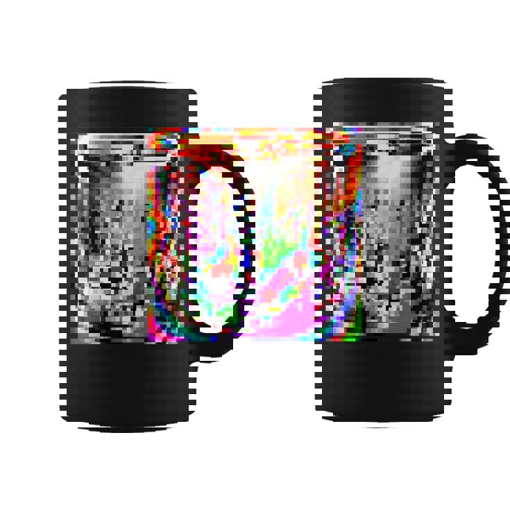 敵対的 アンチフェイシャル認識 カモフラージュ インビジビリティ コーヒーマグ