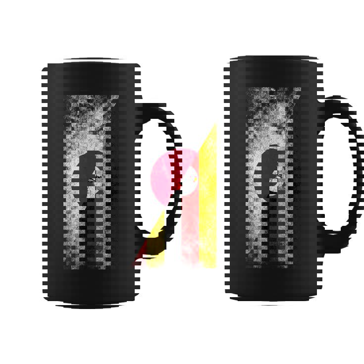 日本ウガンダ国旗 日本ウガンダ コーヒーマグ