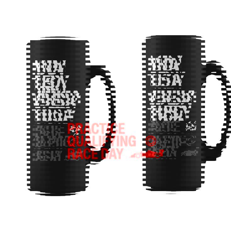 月曜 火曜 水曜 木曜 練習 予選 レース コーヒーマグ