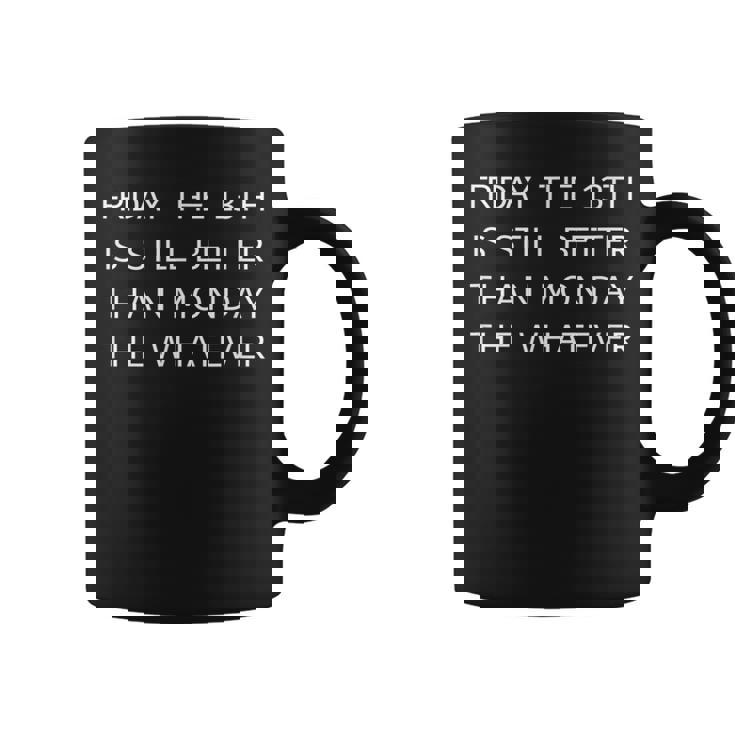 メンズ 月曜日より13日の金曜日 コーヒーマグ