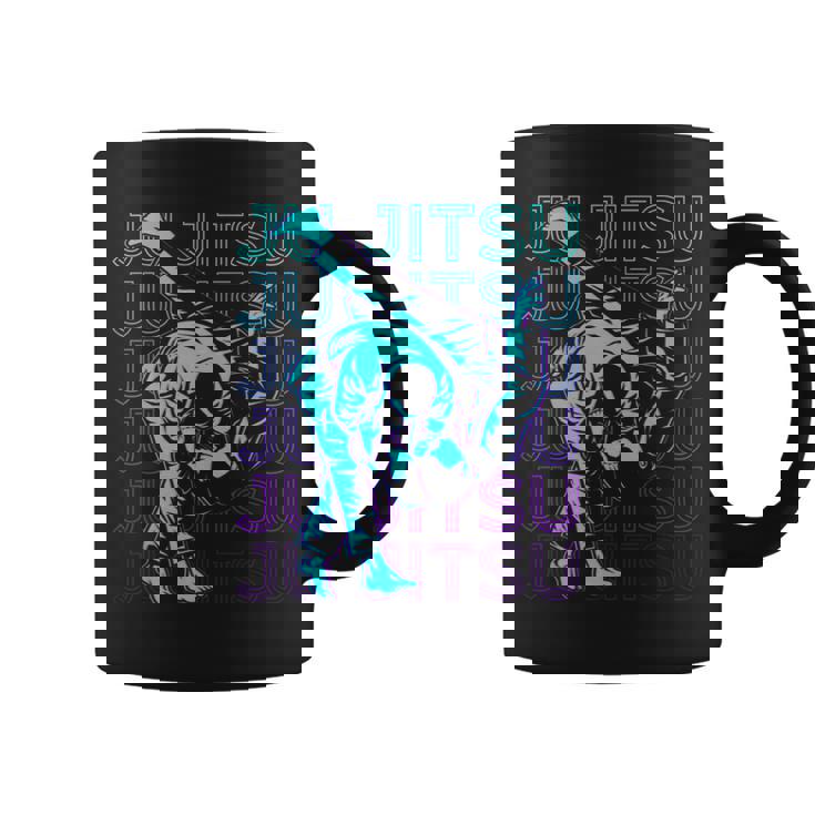 柔術柔術 呪術廻戦 レトロ コーヒーマグ