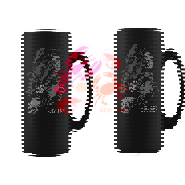 海洋生物、ロブスター、カニ、エビ、カミ、海洋、シーフード コーヒーマグ