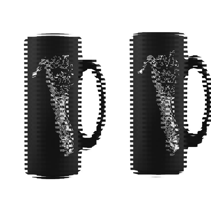 猫とサックス サクソフォン奏者 猫の飼い主 サックス コーヒーマグ