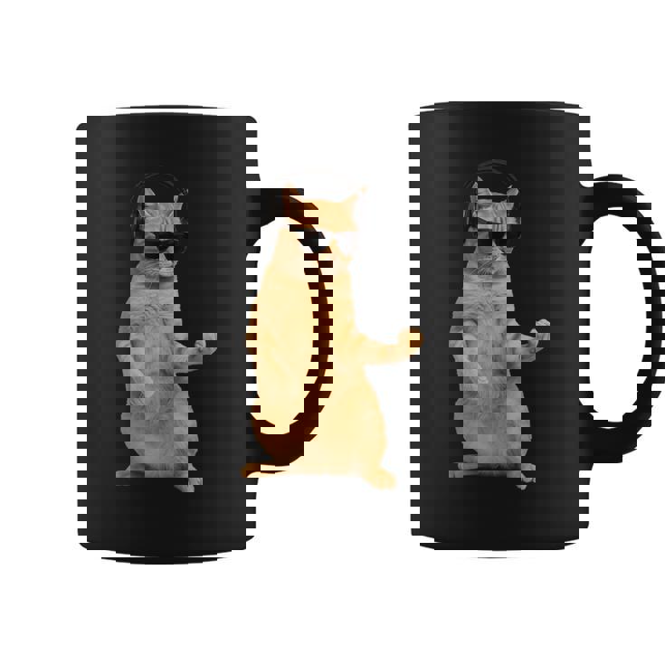 猫エアギター コーヒーマグ