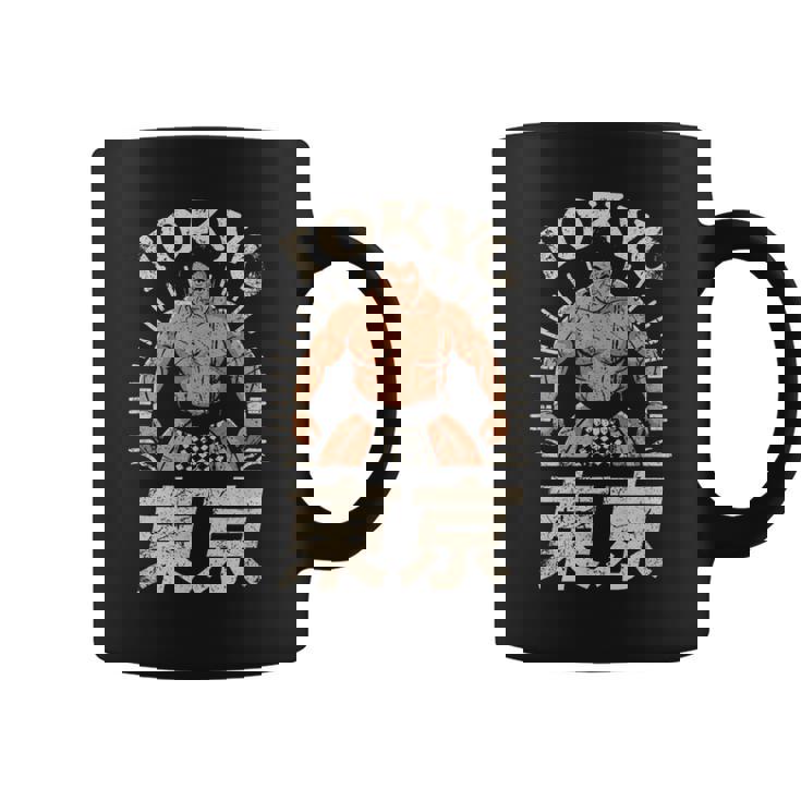 相撲 東京 日本 相撲 力士 お土産 和漢字 コーヒーマグ