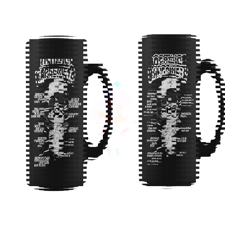 看護師病院のデザイン コーヒーマグ