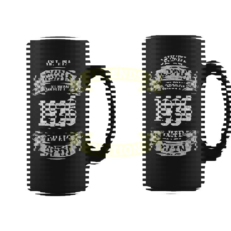 真の伝説は 1936 年に誕生しました ビンテージ 90 周年記念デザイン コーヒーマグ