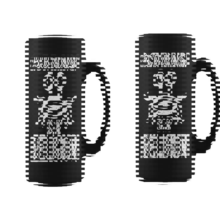 空飛ぶスパゲッティモンスター Fsm パスタファリアニズム イズ マイ リジョン コーヒーマグ