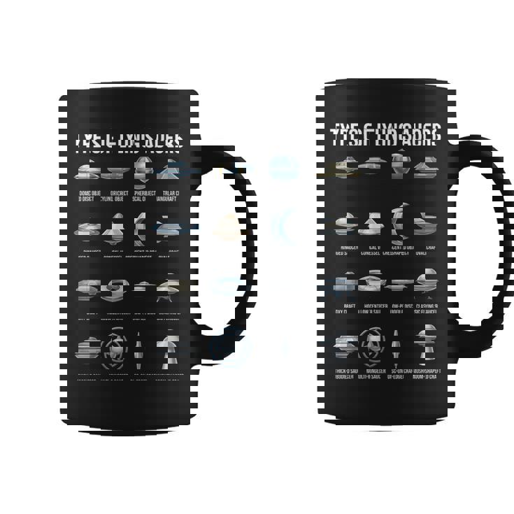 空飛ぶ円盤の種類 Ufo 宇宙人 宇宙好き コーヒーマグ