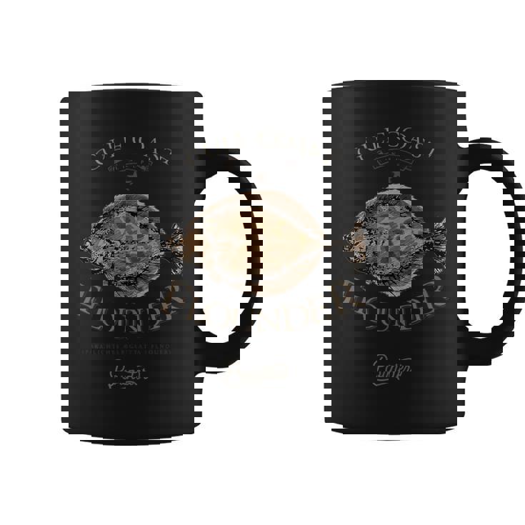 釣り ヒラメ コーヒーマグ