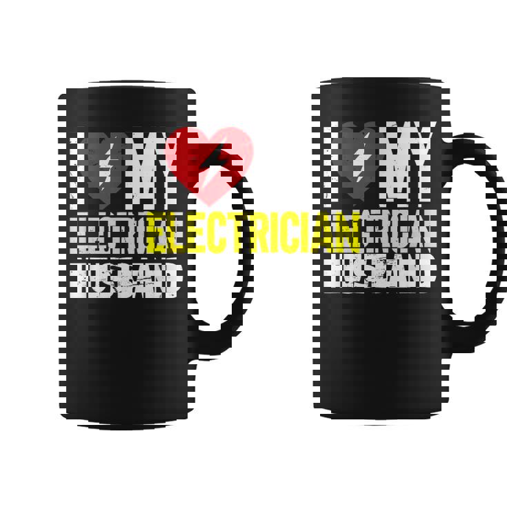 電気技師の夫が大好き コーヒーマグ