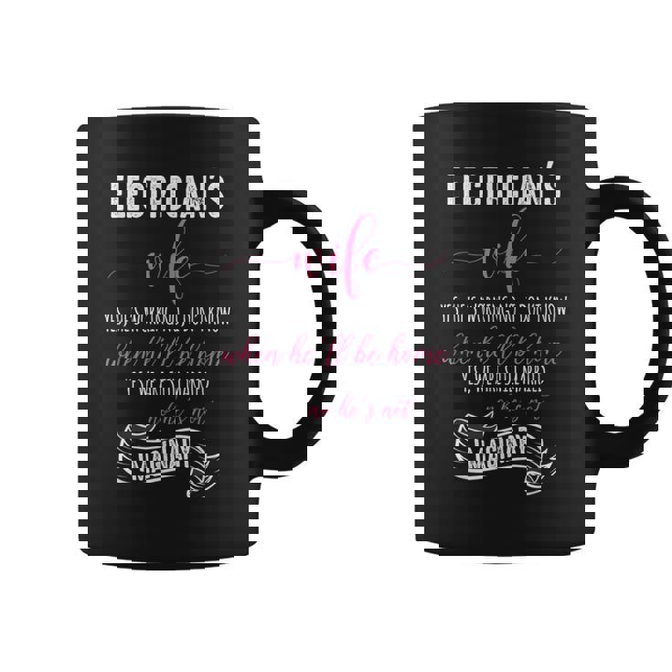 電気技師の妻シャツ 電気技師tシャツ ラインマンギフト コーヒーマグ