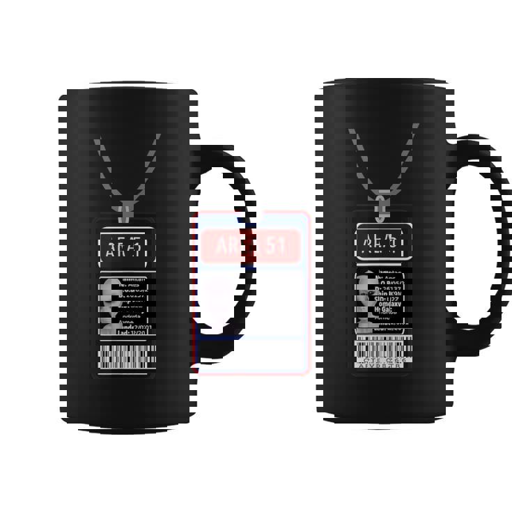 面白いfエリア 51 宇宙人 Idパス ハロウィンコスチューム コーヒーマグ