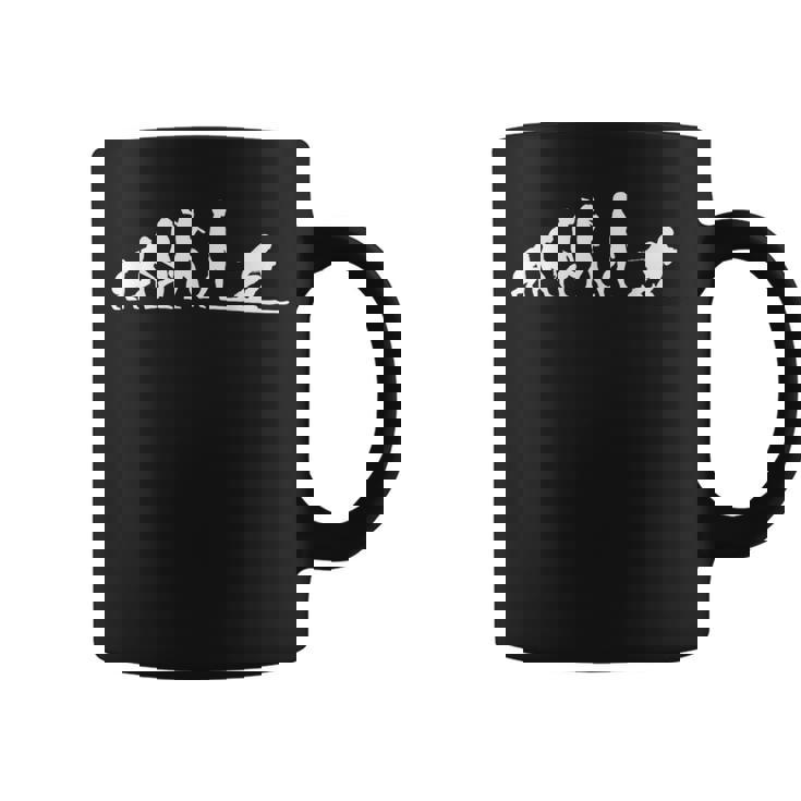 面白いスキー スキーヤーの開発 コーヒーマグ