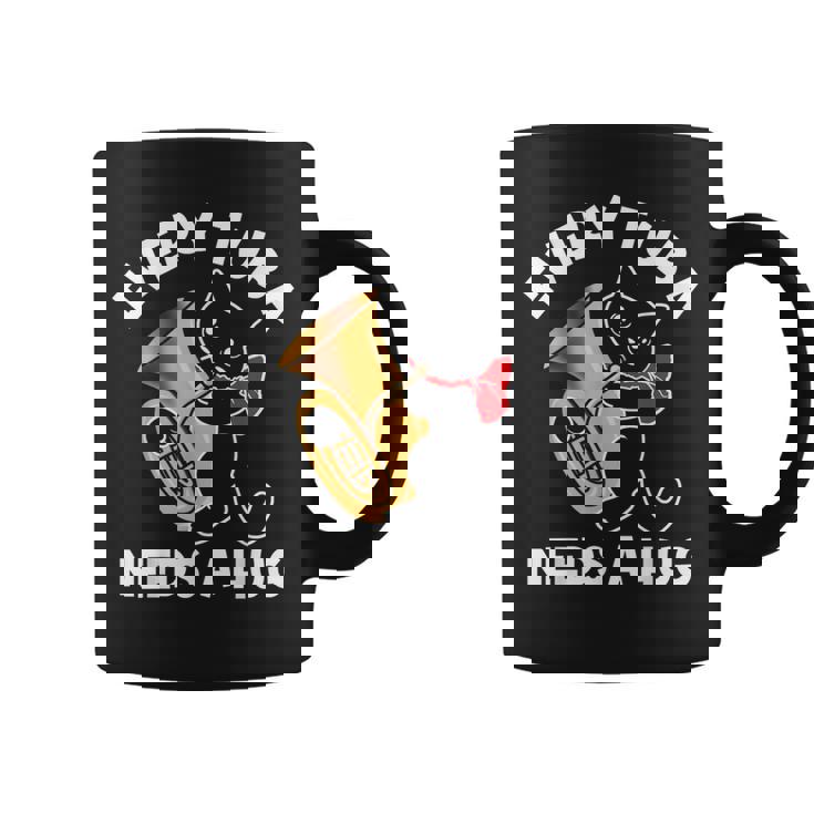 面白いチューバプレーヤー コーヒーマグ