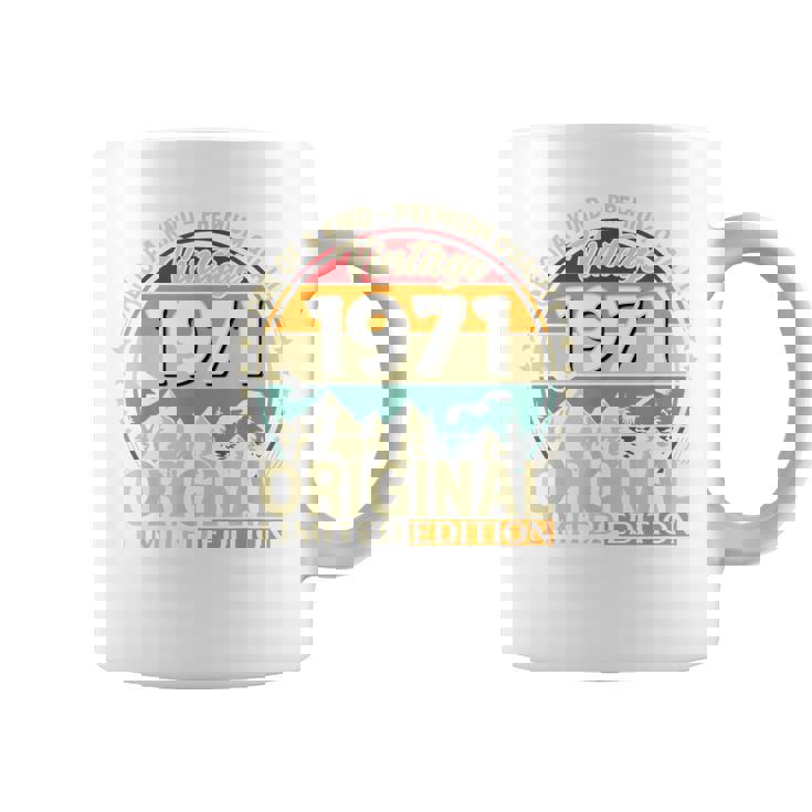 55歳 誕生日 男性女性intage 1971年1971年生まれ レトロデザインブランド コーヒーマグ