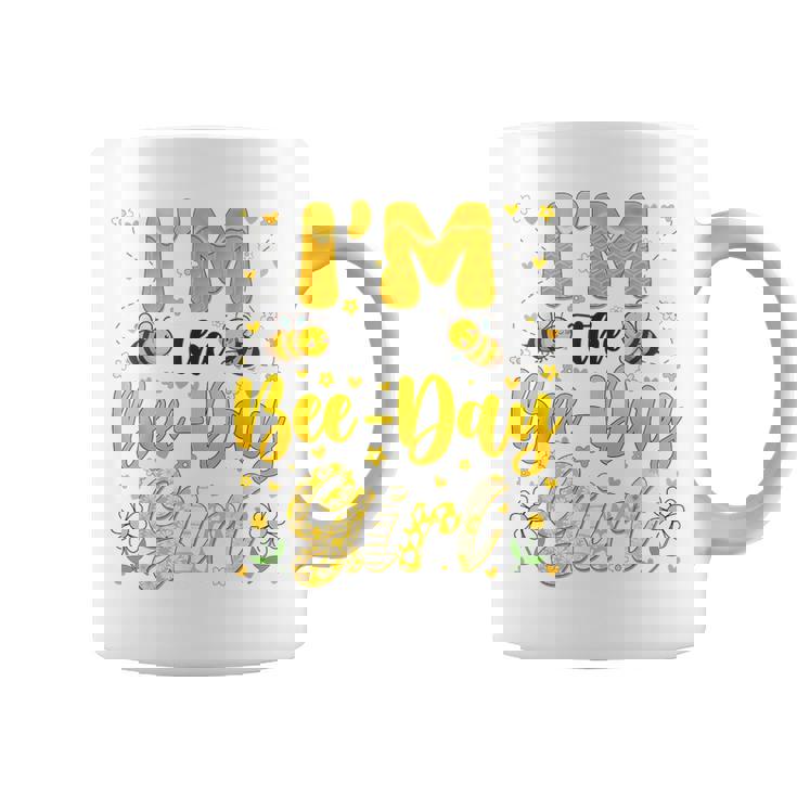 Im The Bee Day Girl Flower Birthday Group Family Matching Coffee Mug