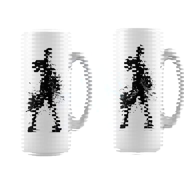 Boxeo Boxeo Artes Marciales Refrán Divertido Taza de café