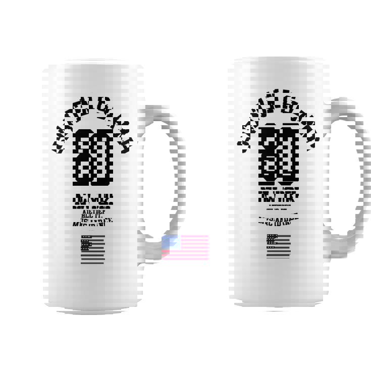 Cooltaten Island New York City Illustration Fashiontyle 長袖tシャツ コーヒーマグ