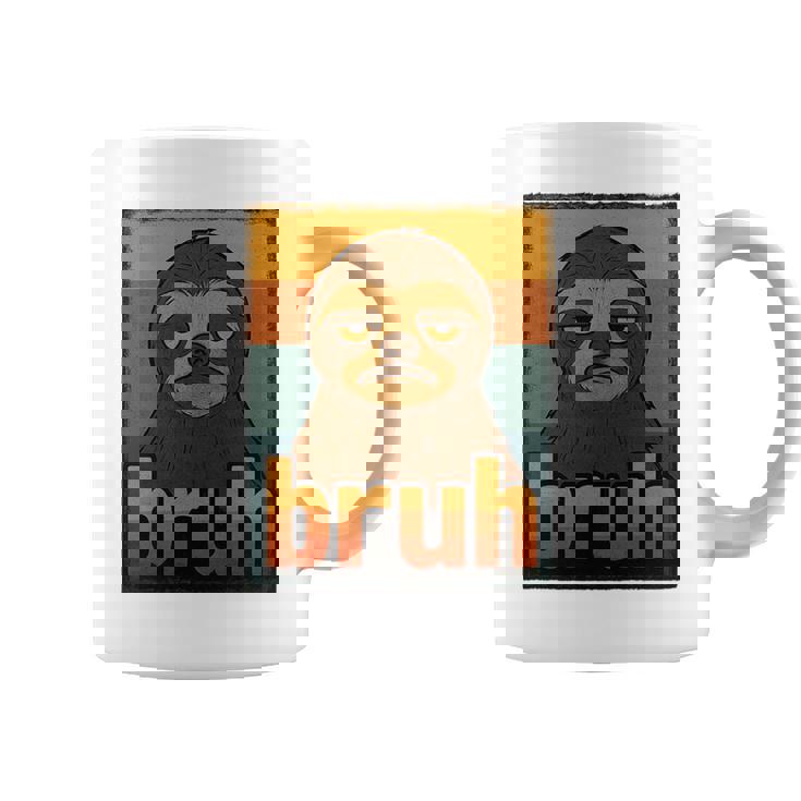Sloth Bruh For Ns Boys Girls Meme Graphic Coffee Mug