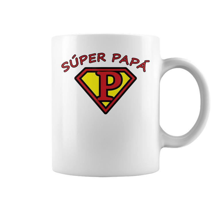 Hommeuper Papauper Heroe Playera Cadeau Pour Papa Tasse