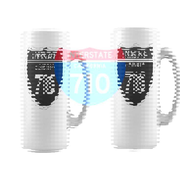 Interstate 710 California コーヒーマグ