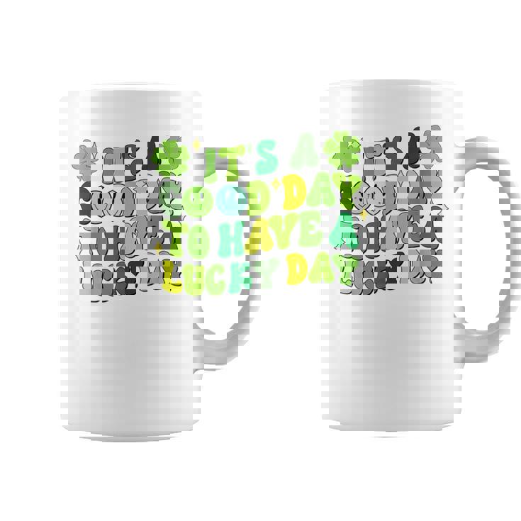 It's A Good Day To Have Luckyt Patrick Day シャムロック アイリッシュ コーヒーマグ