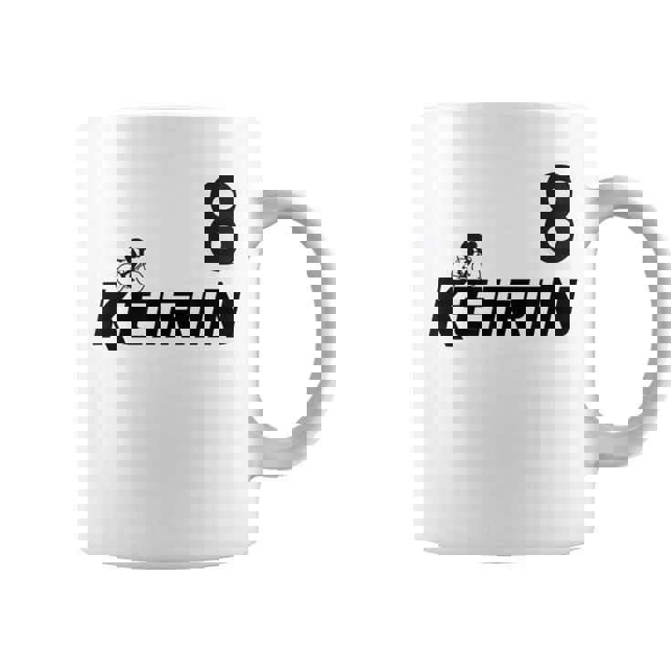 Keirin Pink Number 8 ピンクジャージ ナンバー8 レーシングリング コーヒーマグ