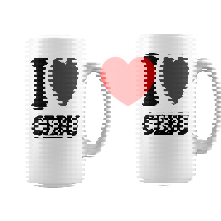 I Love Cebu フィリピン フィリピン人 コーヒーマグ