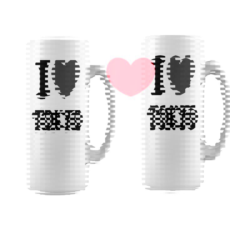 I Love Tokyo 東京が大好き コーヒーマグ