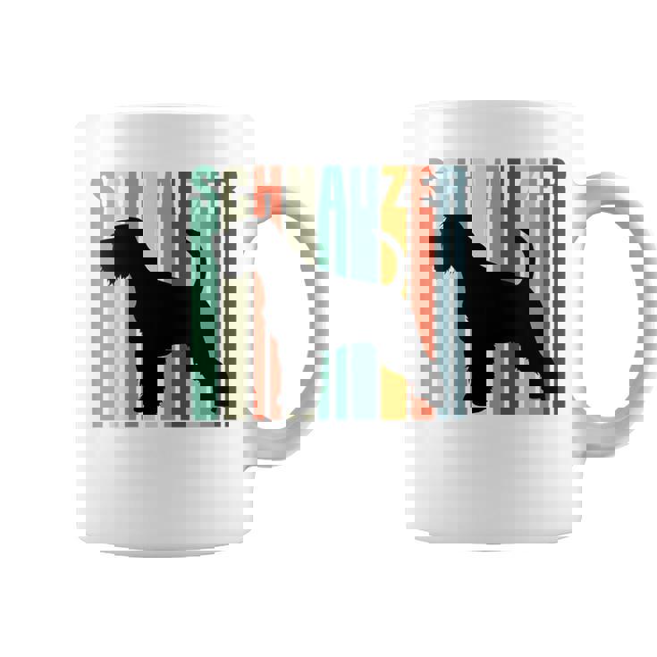Minichnauzer Perro Retrochnauzer Cuello Taza de café