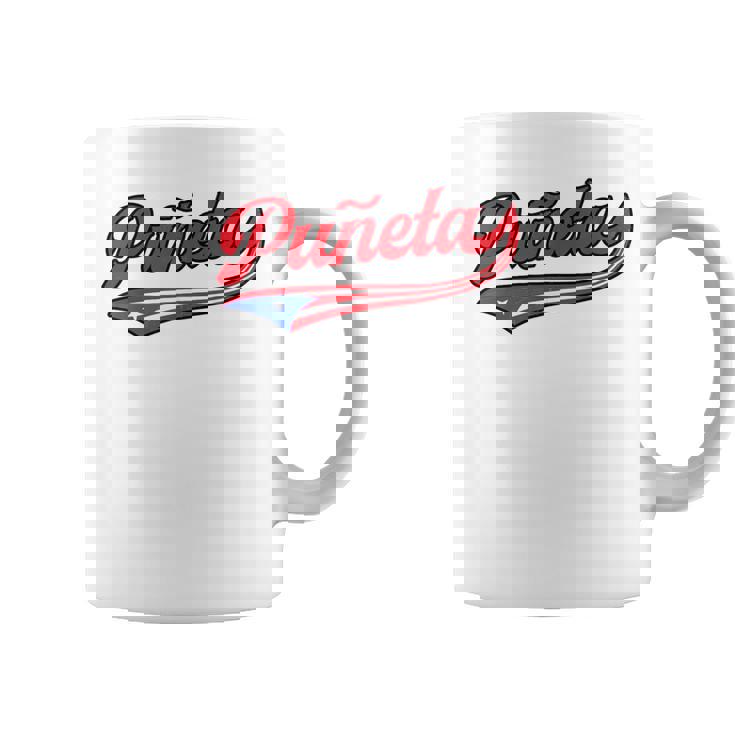 Puñeta プエルトリコ プエルトリコ 国旗 面白い 男性 女性 言葉 コーヒーマグ