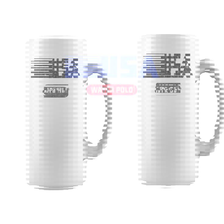 Retro USA 2020 Team American Water Polo Vintage Coffee Mug