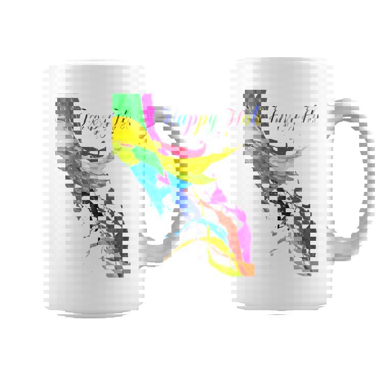 Vibrant And Colorful Holi コーヒーマグ