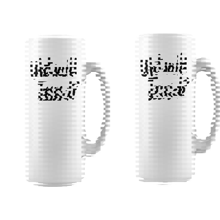 What Would Jesus Do 長袖tシャツ コーヒーマグ