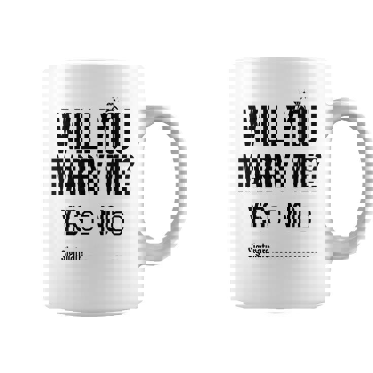 Will You Marry Me Wedding おもしろプロポーズ コーヒーマグ