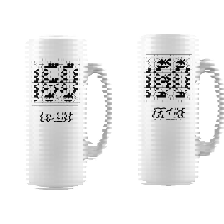 【バックプリント・背中側】囲碁 Igo 碁石 黒白 棋士【部活】クラブ【変なtシャツ屋さん】碁盤 おしゃれ 面白い 長袖tシャツ コーヒーマグ