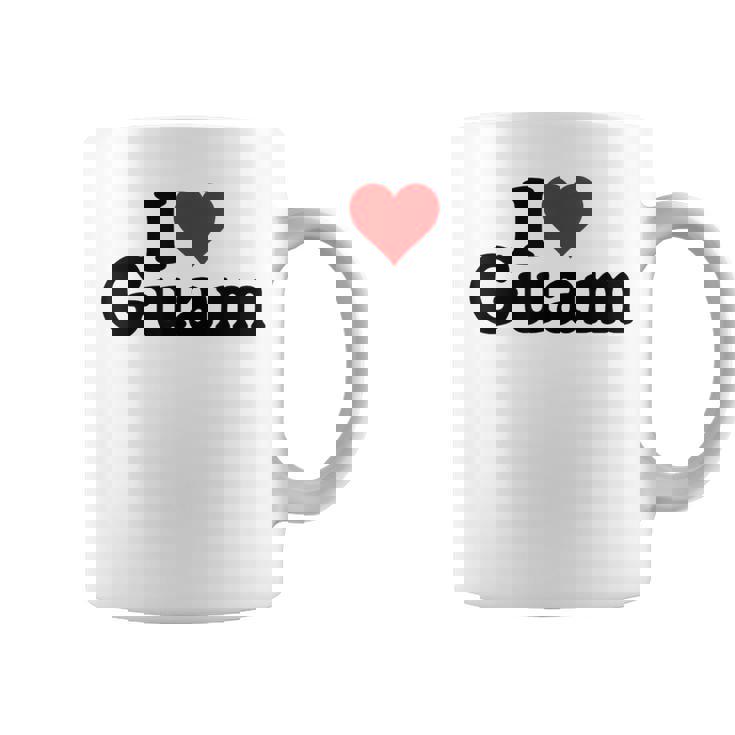 アイラブハートグアムグアマニアンプライド コーヒーマグ