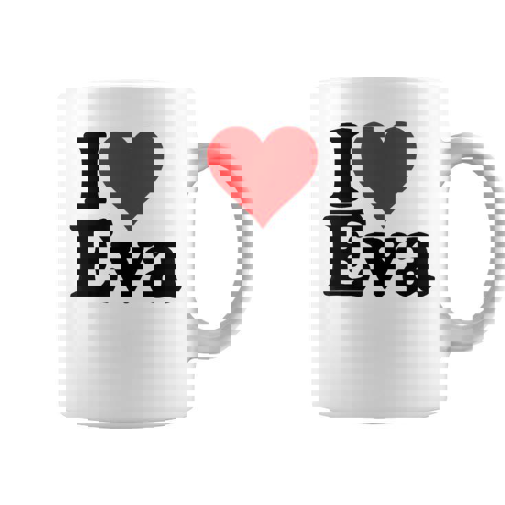 アイ・ラブ・ハート・エヴァ コーヒーマグ