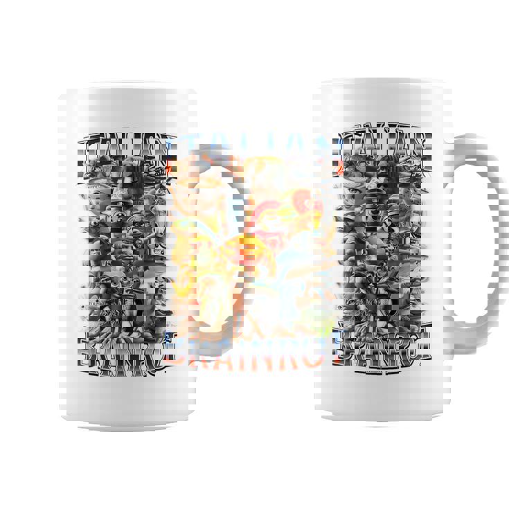 イタリアンブレインロットファニーイタリアンブレインロットミーム コーヒーマグ