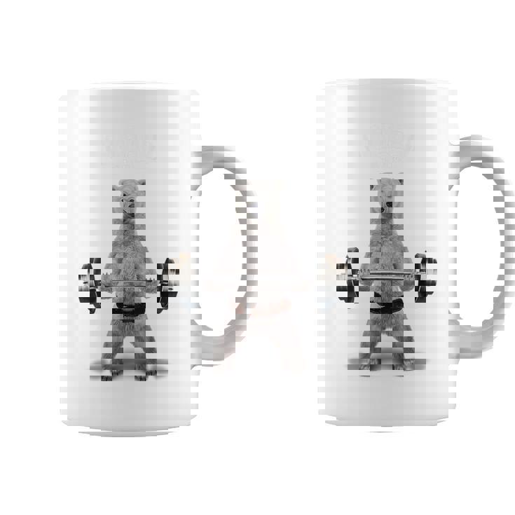 ウェイトリフティング 筋トレ バーベル やる気がないなら家に帰れ 白熊 しろくま コーヒーマグ