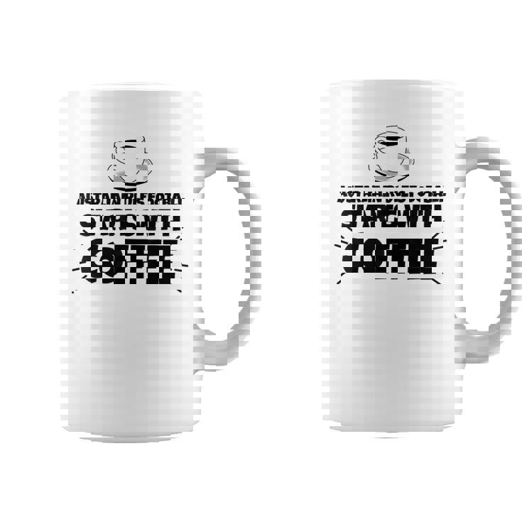 オーストラリアのルールフットボールはコーヒーから始まる コーヒーマグ