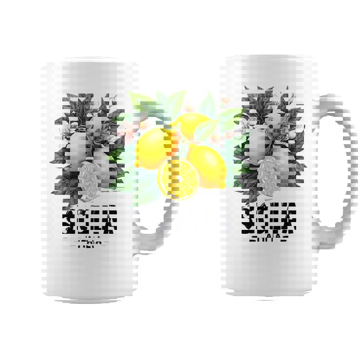 シチリア イタリア シチリア イタリア フレッシュ イタリアン レモン シチリア コーヒーマグ