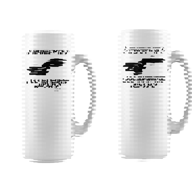 スタートレック 次世代uSSエンタープライズプロファイル コーヒーマグ