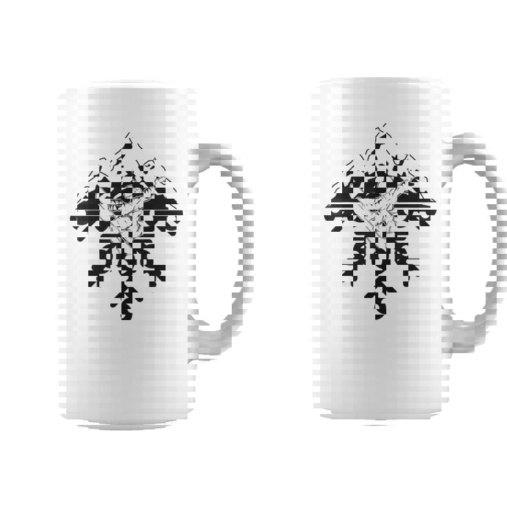 スノーボード スノボ スノーフレーク コーヒーマグ