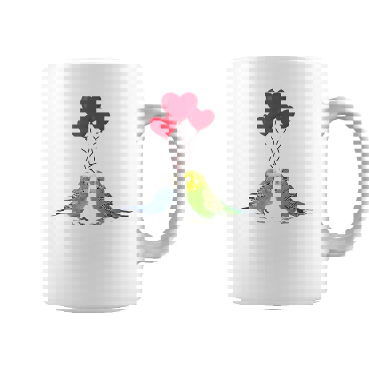 セキセイインコ、面白い鳥、楽しい、セキセイインコ コーヒーマグ