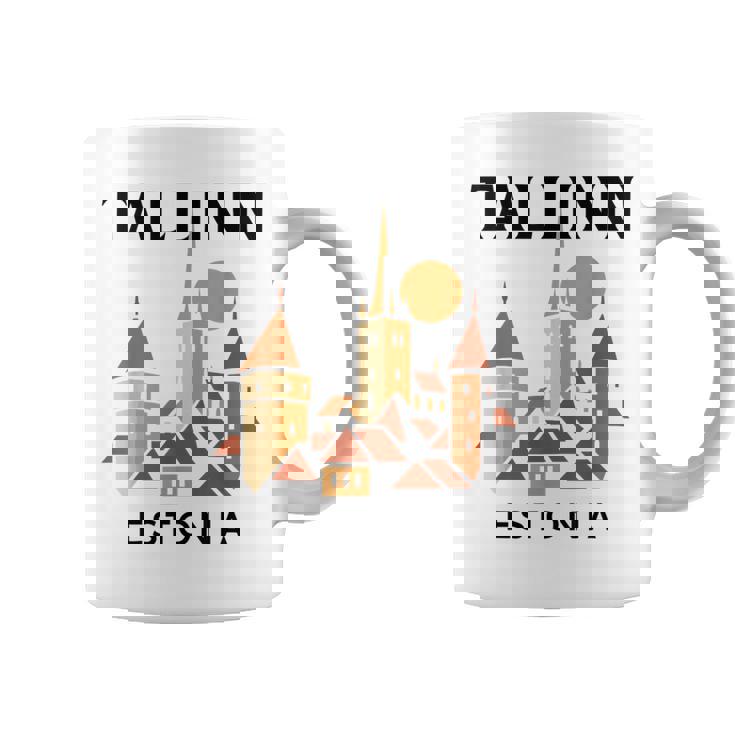 タリン エストニア 中世 旧市街 ヴィンテージ レトロ エストニア コーヒーマグ
