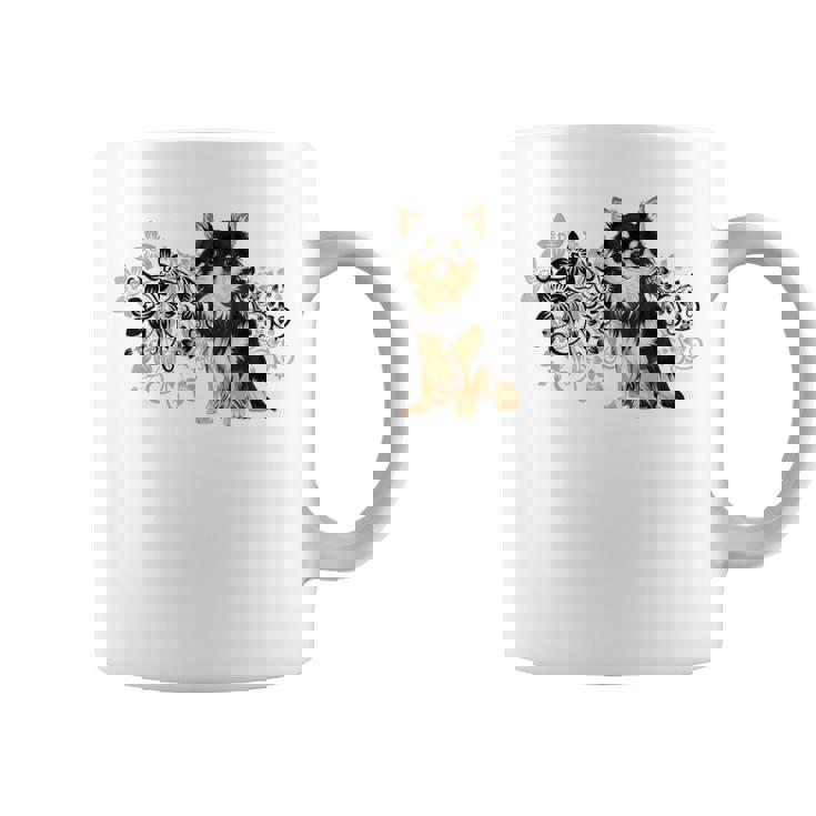 チワワママや犬好きのためのかわいいチワワワ コーヒーマグ