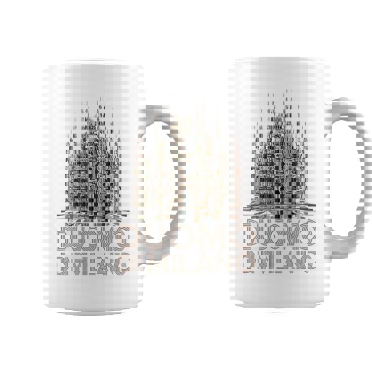 ドゥオーモ・ディ・ミラノ大聖堂のイラスト コーヒーマグ